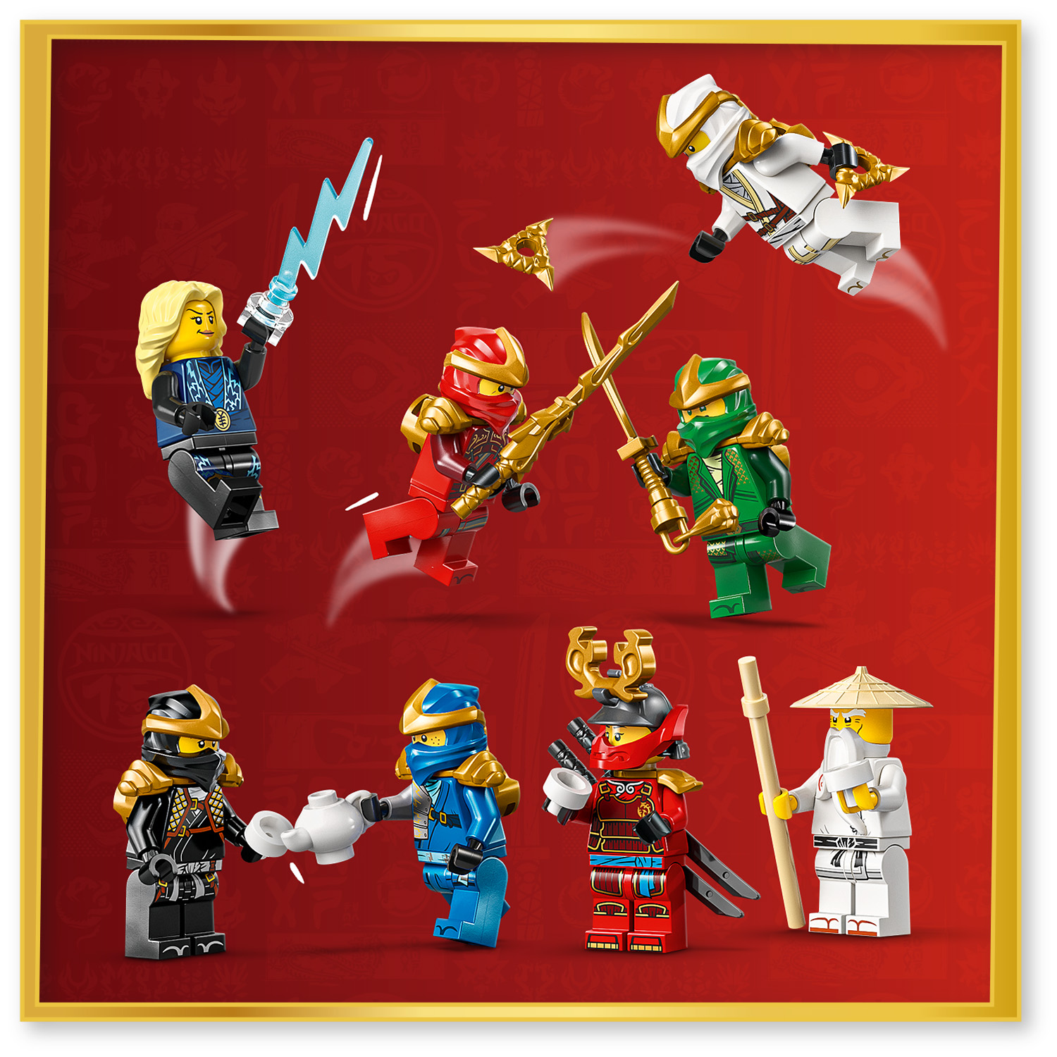 8 minifigúrok NINJAGO®